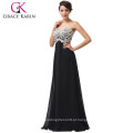 Grace Karin Strapless Andar Comprimento Vestidos de noite Grace Karin Vestido CL6135-1 #